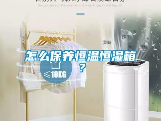 知識百科怎么保養恒溫恒濕箱？