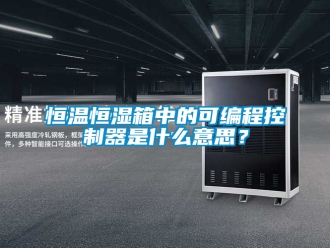 知識百科恒溫恒濕箱中的可編程控制器是什么意思？
