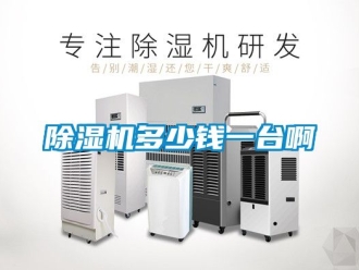 行業(yè)新聞除濕機(jī)多少錢一臺(tái)啊