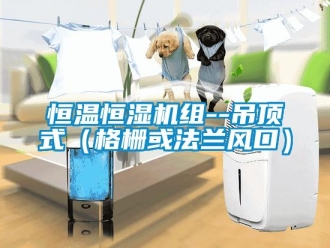 知識百科恒溫恒濕機組--吊頂式（格柵或法蘭風口）