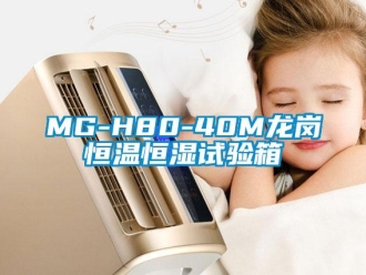 常見問題MG-H80-40M龍崗恒溫恒濕試驗(yàn)箱