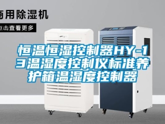 知識百科恒溫恒濕控制器HY-13溫濕度控制儀標準養護箱溫濕度控制器