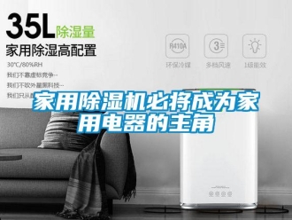 行業新聞家用除濕機必將成為家用電器的主角