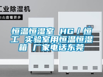 知識百科恒溫恒濕室 HG／恒工 實驗室用恒溫恒濕箱 廠家電話東莞