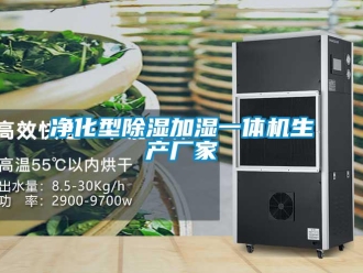 企業新聞凈化型除濕加濕一體機生產廠家