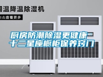 企業新聞廚房防潮除濕更健康 十二星座櫥柜保養竅門