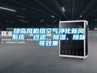 常見問題綠島風機組空氣凈化新風系統  過濾、除濕、除味等效果