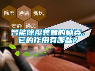 行業(yè)新聞智能除濕裝置的種類，它的作用有哪些？